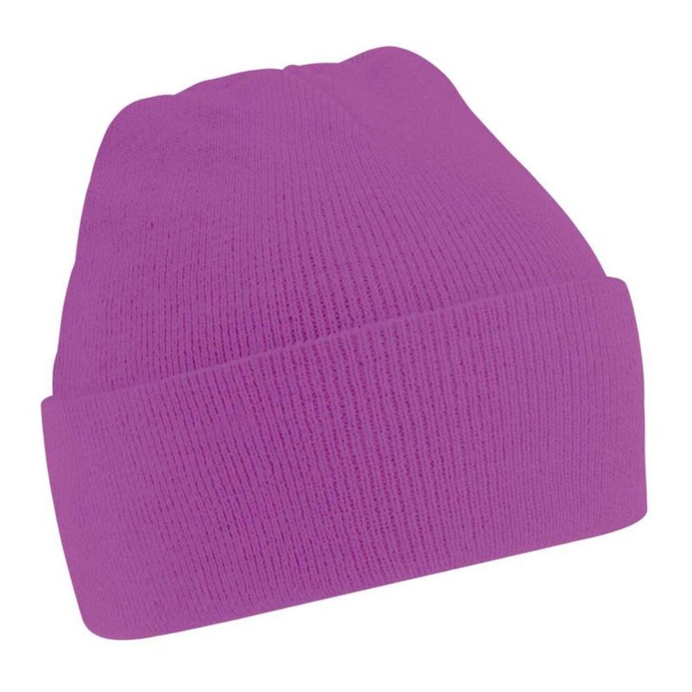 Beechfield Childrens/Kids Original Cuffed Beanie / Fuchsia